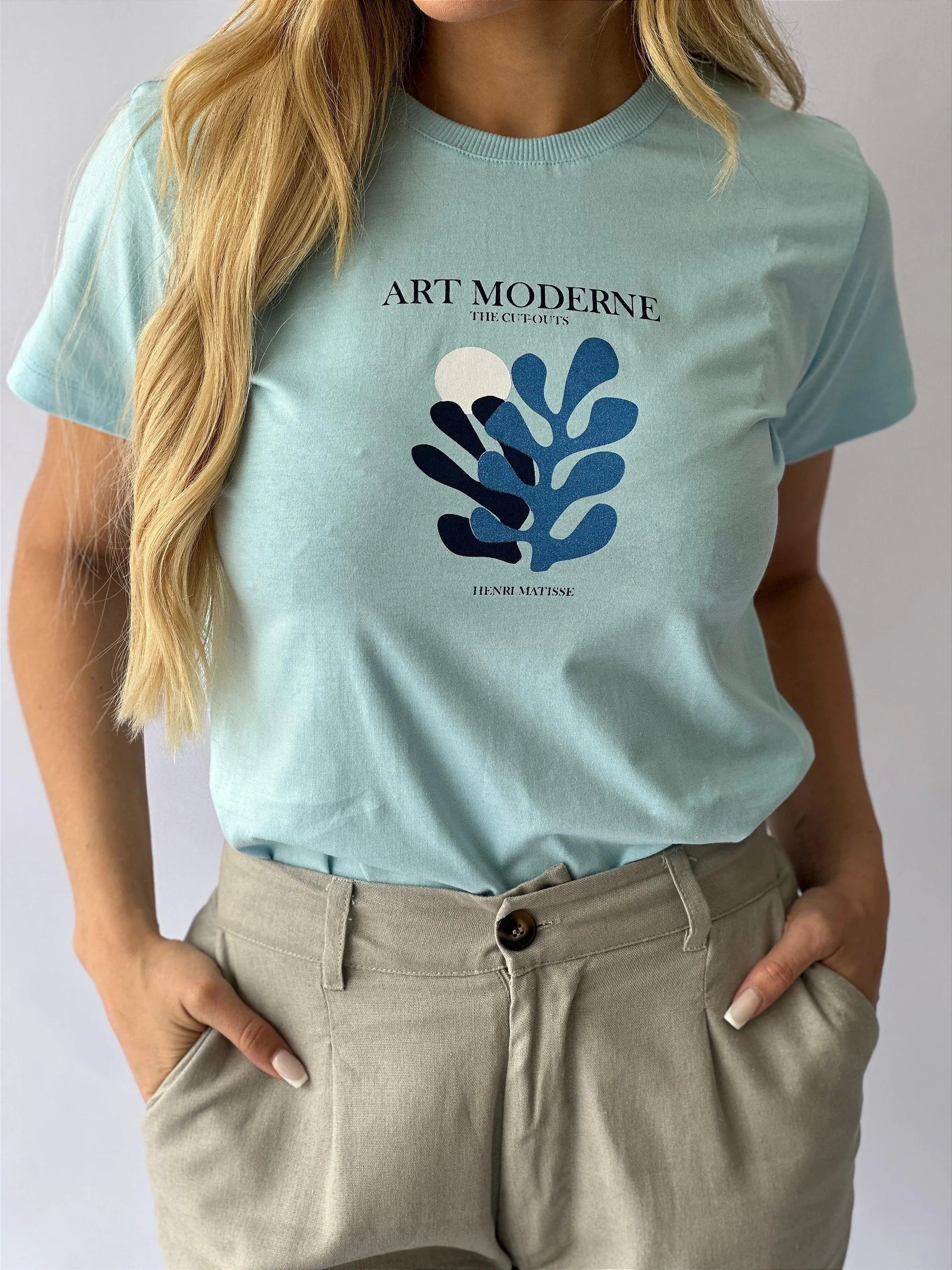 T-SHIRT ART MODERNE - ALGODAO DOCE