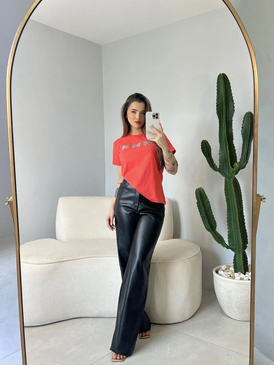 T-SHIRT BORBOLETAS C/STRASS - FRUTA DOCE