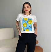 T-SHIRT LIMÕES - OFF WHITE