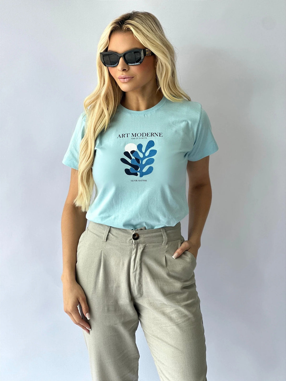 T-SHIRT ART MODERNE - ALGODAO DOCE